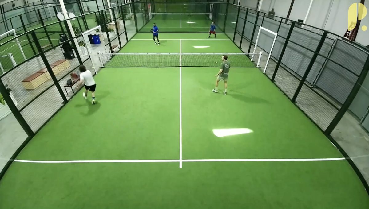 Winning backhand, replayed in the Clutch app